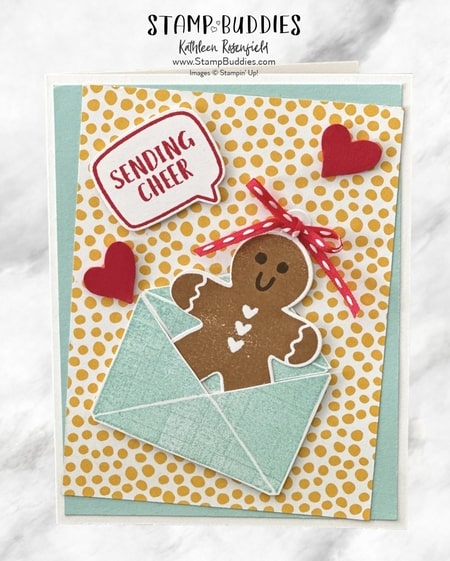 Gingerbread Man Christmas Card