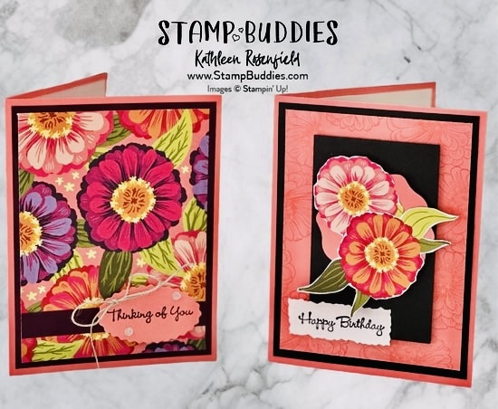 Easy Exquisite Zinnia Cards to Make for Any Occasion